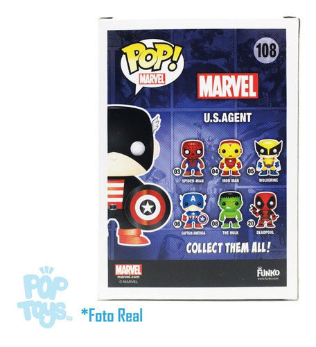 Funko Pop - Marvel - U.s. Agent No. 108