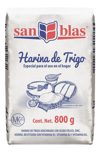 Harina San Blas De Trigo 800g
