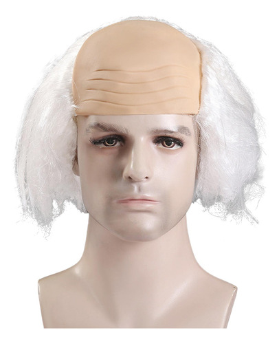 3 Peluca Sin Cabello Para Disfraces De Halloween, Accesorios