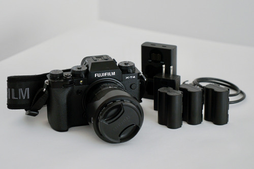  Fujifilm Kit X-t4 + Lente 18-55mm 