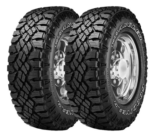2 Llantas Lt305/55r20 121/118q Goodyear Wrangler Duratrac
