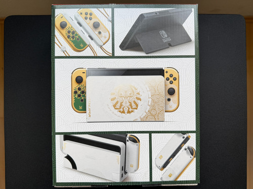 Nintendo Switch Oled Heg-001 64gb The Legend Of Zelda: Totk Dorado (Usado)