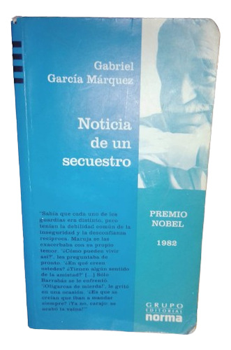 Gabriel García Márquez Noticias De Un Secuestro