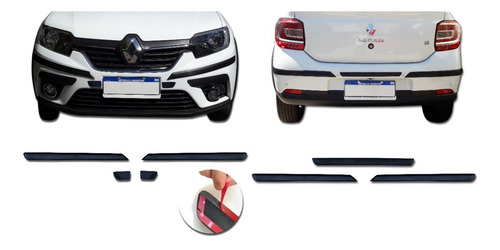 Molduras Protectoras De Paragolpes Logan 2020 Kenny 3m