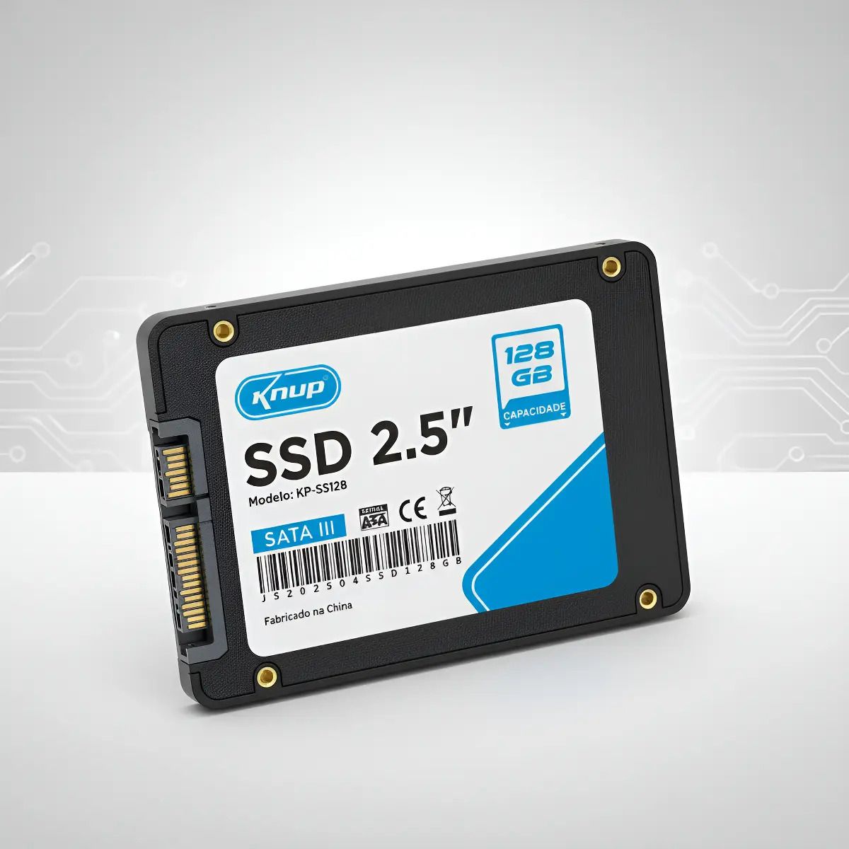 SSD Knup 128GB SATA III 2.5 Interno para PC e Notebook KP-SS128