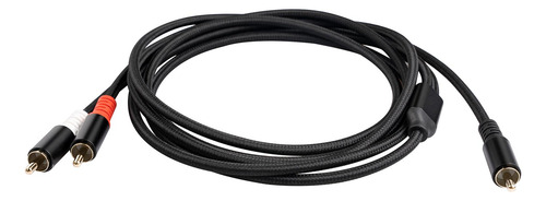 1 Rca Macho A 2 Rca Macho Para Equipo Estéreo 5m