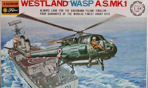 Modelo De Armar En Plástico Westland Wasp A.s.mk.1, Esc 1/48