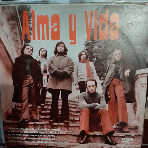 Vinilo Alma Y Vida Homonimo Rn2