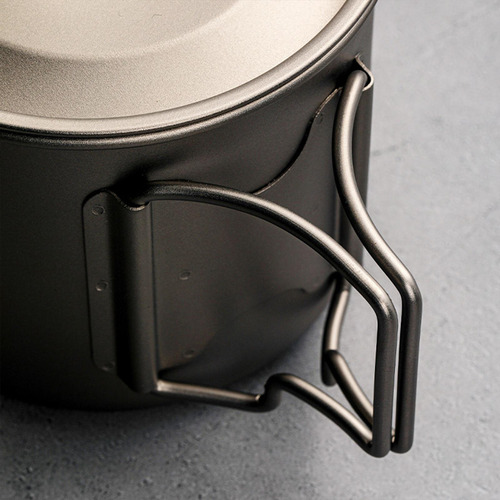 Titanium Pot Backpacking, Camping Tea Coffee Mug 420ml
