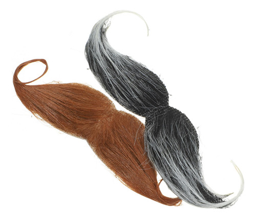 Bigotes Falsos Para Carnaval, Juego De Rol, Puesta, 2 Uds.