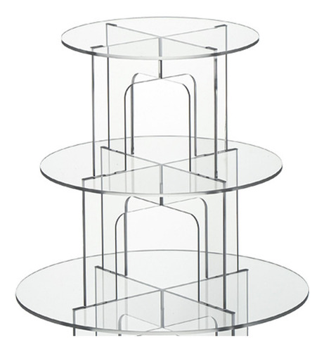 Soporte De Acrílico Para Cupcakes, Torre De 4 Niveles