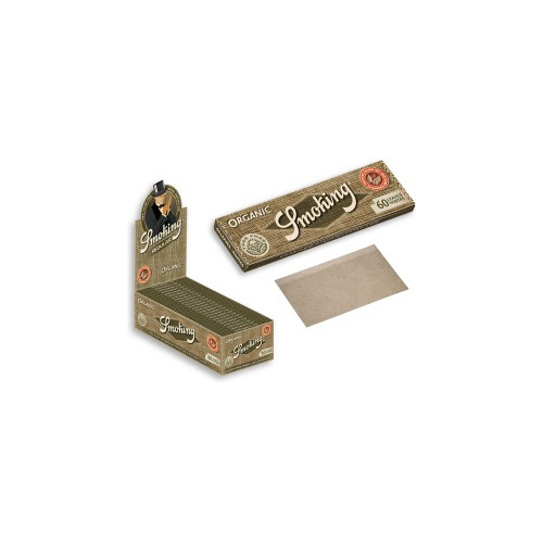 Caja Papelillos Smoking Organic «1» Corto (50uds)