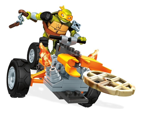 Mega Construx Tortugas Ninjas Recorrido Sigiloso De Mike