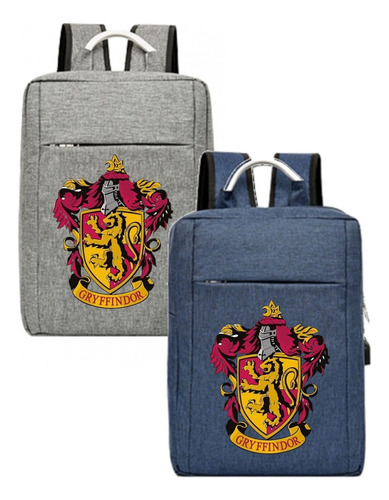 Morral Harry Potter Gryffindor Escudo Maleta Bolso Backpack