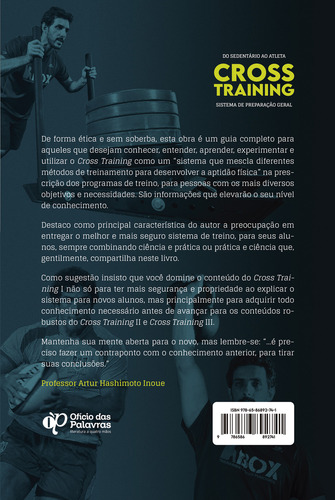 Livro Do Sedentário Ao Atleta Cross Training - Sistema De Preparação Geral, De Pinto, Henrique Dantas. Editora Ofício Das Palavras, Capa Mole, Edição None Em Português, 2023