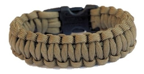 Pulsera Paracord Supervivencia Silbato Y Pedernal Caza