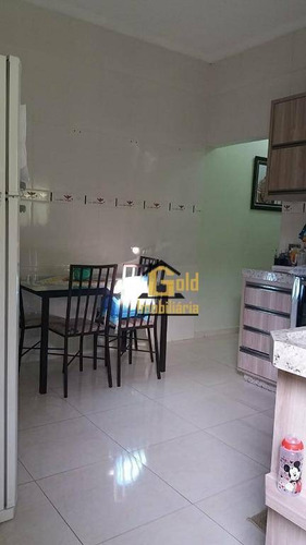 Casa Com 2 Dormitórios À Venda, 61 M² Por R$ 283.550 - Campos Elíseos - Ribeirão Preto/sp - Ca0587