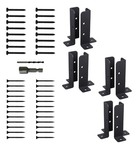 Soportes De Base De Anclaje Para Postes De Terraza 8 -