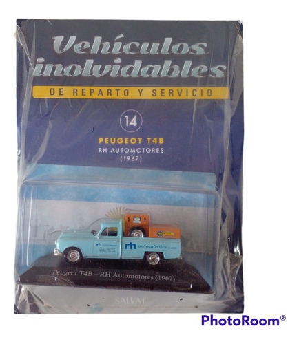 Revista + Auto Inolv. De Reparto Y Servicio N 14 Peugeot T4b