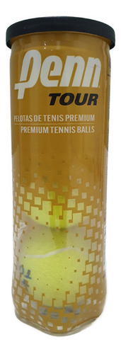 Tubo Pelotas Premium Tenis Padel Penn Tour