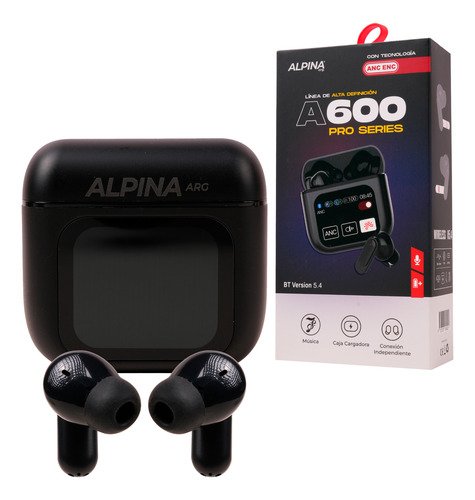 Auriculares Inalambricos Alpina A600 Pro Serie Bluetooth 5.4