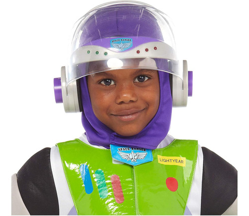 Disney Pixar Buzz Lightyear Casco De Iluminación Para Niños