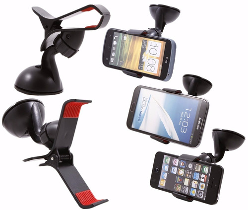 Soporte Celular De Auto Universal Pinza iPhone Samsung