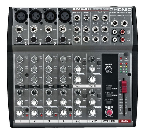 Consola Activa 8-ch Blastking 2x200w Eq- Eff      