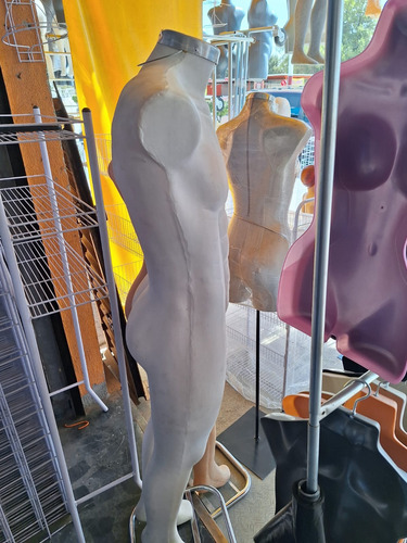 Maniquie Cuerpo Completo Hobr Sin Brasos Y Cabeza (plástico) (Usado)