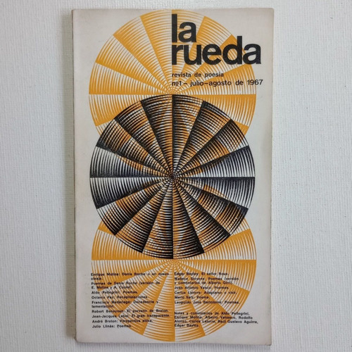 Jorge Souza La Rueda Revista De Poesía Nº1 (único Publicado)