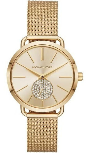 Reloj  Mujer Michael Kors Portia Mk3844 /relojería Violeta