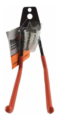Imagem 6 de 6 de Kit 4 Gancho Mult Uso Emborrachado Pendurar 120x130 Mm K7881