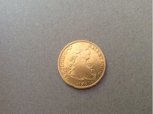 Moneda De Oro 8 Escudos 1798