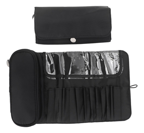 Bolsa De Maquillaje Plegable Para Guardar Brochas Plegables