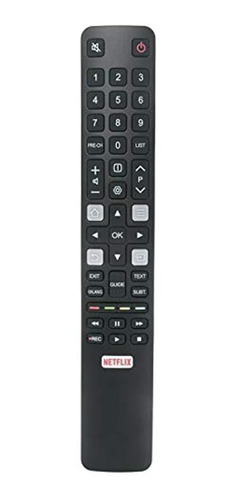 Nuevo Control Remoto Rc802n Apto Para Tcl Tv 40ds500 43dp640