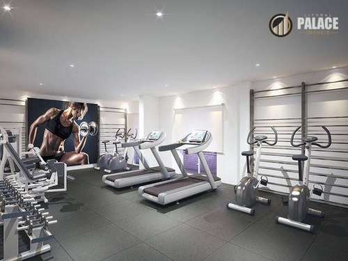 Apartamento Com 1 Dormitório À Venda, 62 M² Por R$ 263.000,00 - Caiçara - Praia Grande/sp - Ap1090