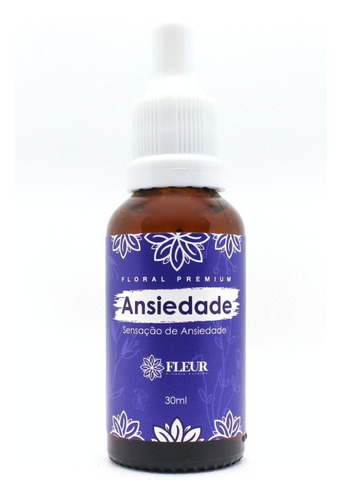 Floral Ansiedade Adulto De Bach 30ml Fleur