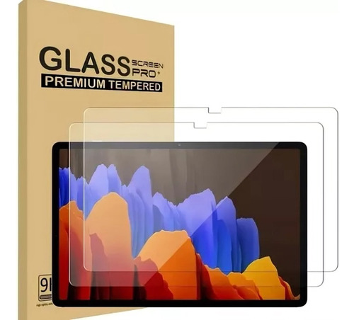 Pack 2 Laminas Vidrio Templado Para Galaxy Tab S9+ 12.4