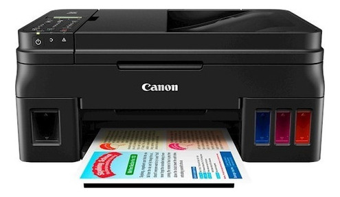 Impresora Multifunción A Color Canon Pixma G4110 Adf Fax