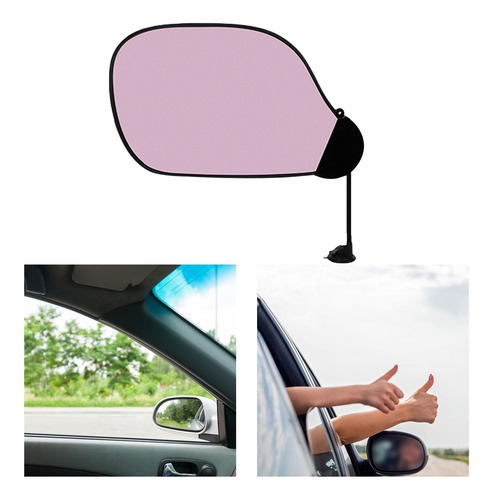 Parasol Genérico Para Ventana Lateral De Coche, Rosa