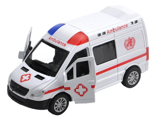 Juguetes Para Niños Boomerang Alloy Ambulance