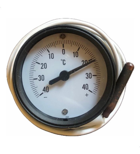 Termometro Analogico Con Bulbo Para Tablero -40 +40 (tj4-1)