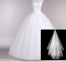 Imagem 6 de 6 de Vestido De Noiva Organza Luxo Importado Pronta Entrega
