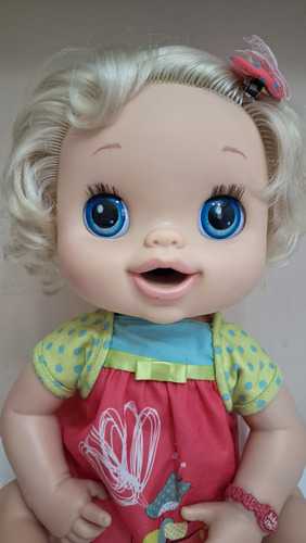 Baby Alive Meu Lindo Bebê Funcionando (Usado)