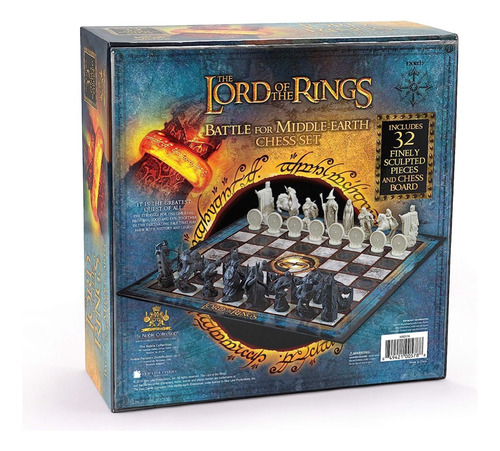 The Noble Collection® ajedrez Lord Of The Rings Ed Colección