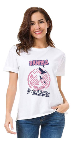 Playera America Aguilas Personalizada Con Tu Nombre