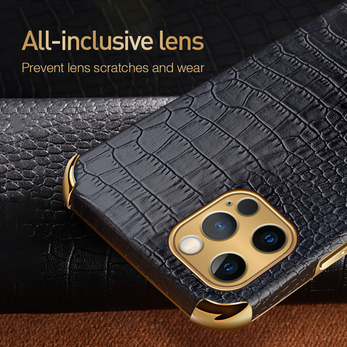 Funda Para iPhone 15 Pro Plus Max Cocodrilo Patrón