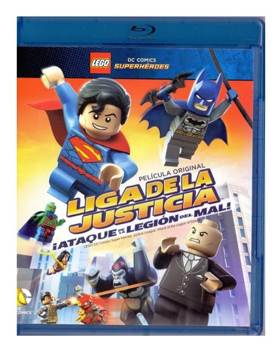 Lego Liga Justicia Ataque La Legion Del Mal Pelicula Blu-ray