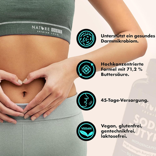 Acido Butirato . Digestion Gases Colon Irritable Capsulas