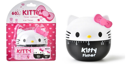 Hello Kitty Temporizador Reloj Cocina Chef Comida Timer Clok